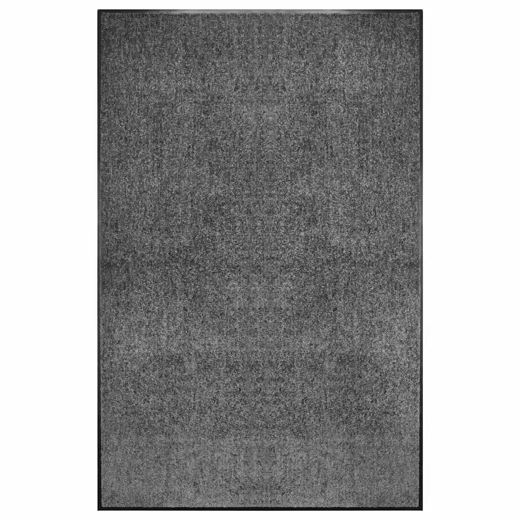 Zerbino Lavabile Antracite 120x180 cm 323420