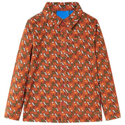 Camicia per Bambini Ruggine Chiaro 92 13344
