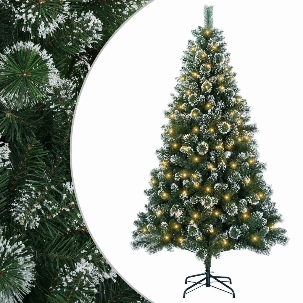 Albero di Natale artificiale 180 cm 300 LED Bianco caldo 3461237
