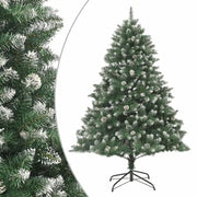 Albero di Natale Artificiale con Base 210 cm PVC 345162