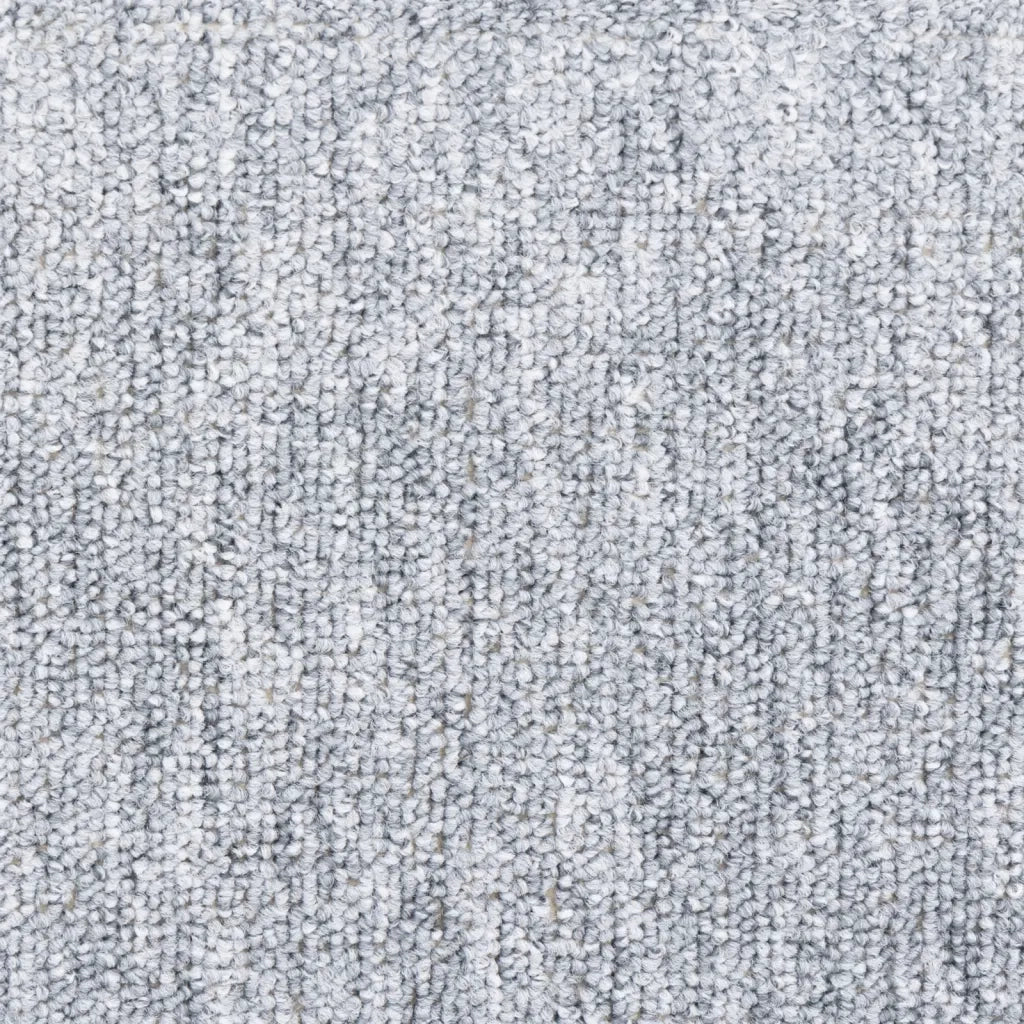 Tappetini per scale 10 pz 65x24x4 cm Grigio chiaro Semicircolari Grandi 149757