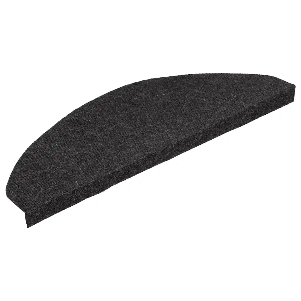 Tappetini Autoadesivi per Scale 20 pz | Gradini per Scale Neri 65x22,5x3,5 cm