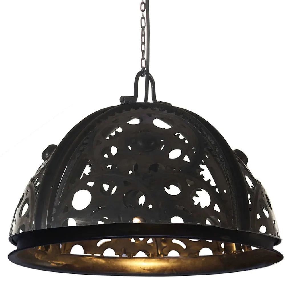 Lampada Industriale da Soffitto Design Ruote 45 cm E27 323714