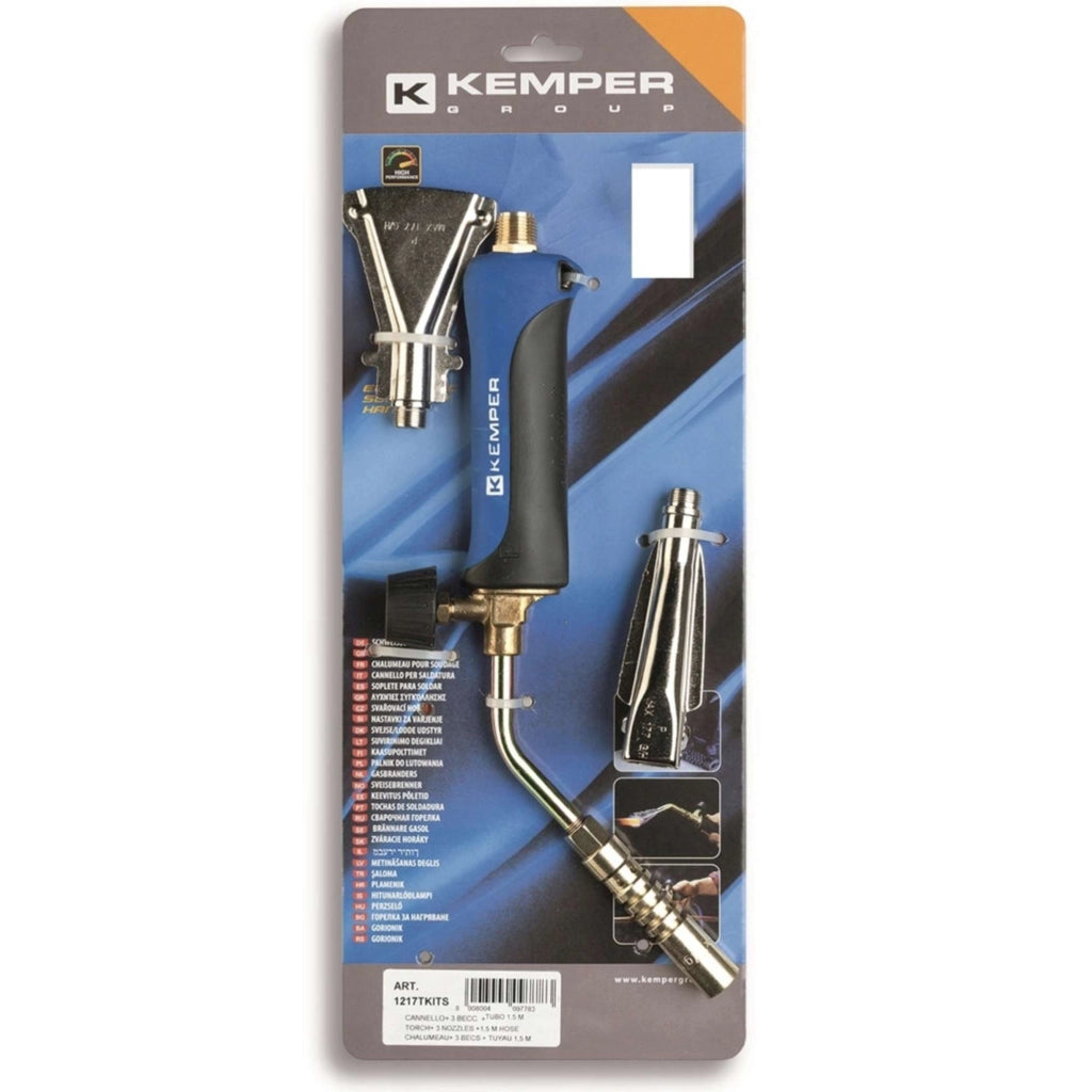 Cannello per saldatura kit 3 beccucci Kemper