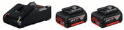 1600A019S0 - 2 batterie GBA 18V 4.0Ah + caricabatteria GAL 18V-40