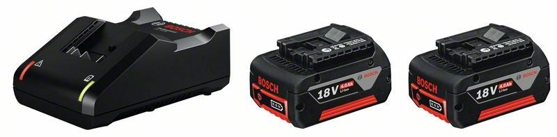 1600A019S0 - 2 batterie GBA 18V 4.0Ah + caricabatteria GAL 18V-40