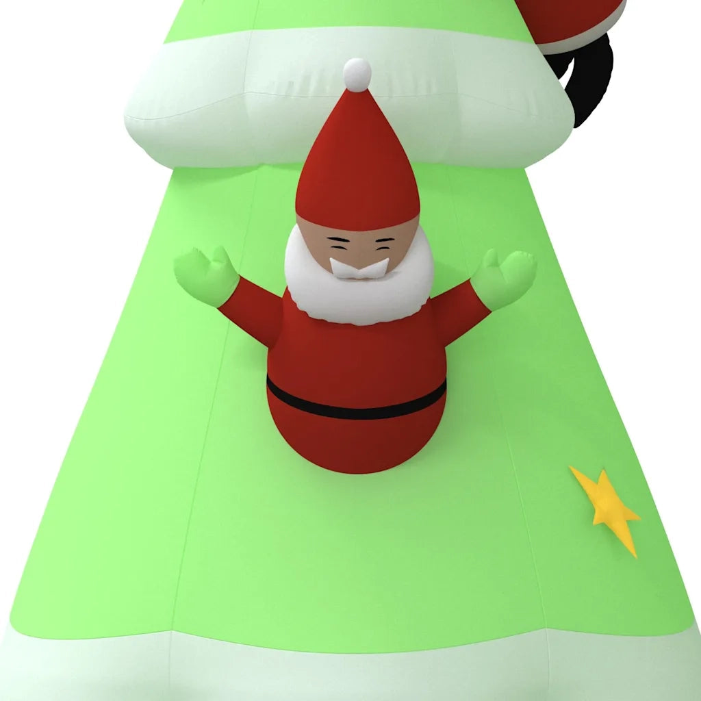 Albero di Natale Gonfiabile con LED 500 cm 345295
