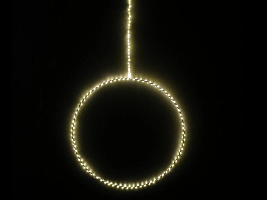 Anello gocce led d 40 cm