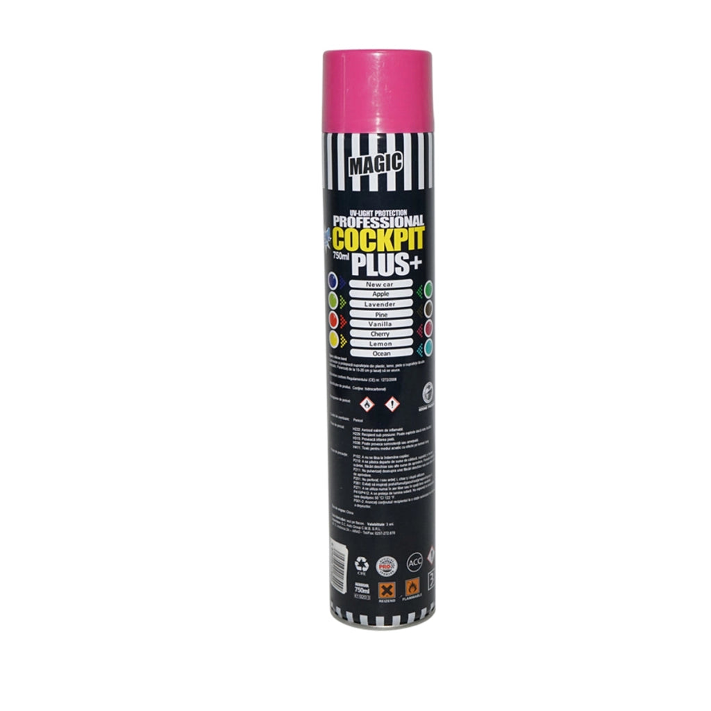 Spray siliconico antistatico per cruscotto Cherry 750ml