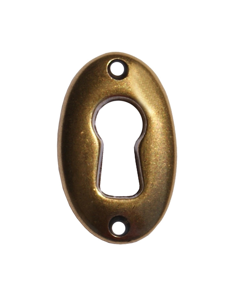 BOCCHETTA PER MOBILI '8065' 18x35 mm - Patinato antico - GIUSTI