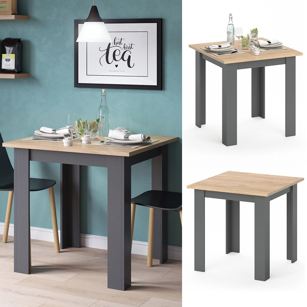 Vicco Tavolo da pranzo Quercia dorata 80 x 80 cm
