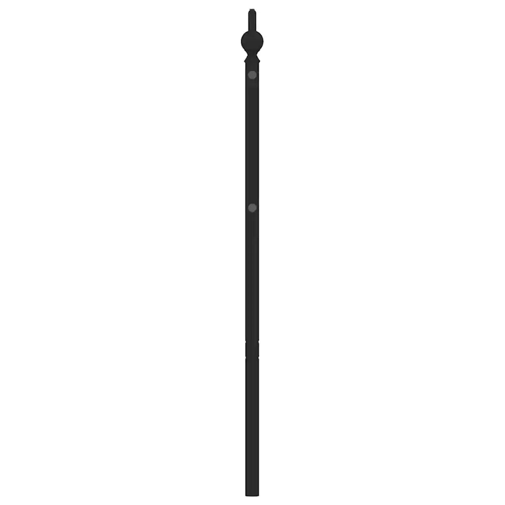 Testiera di Ricambio in Metallo Nero 193 cm 373924