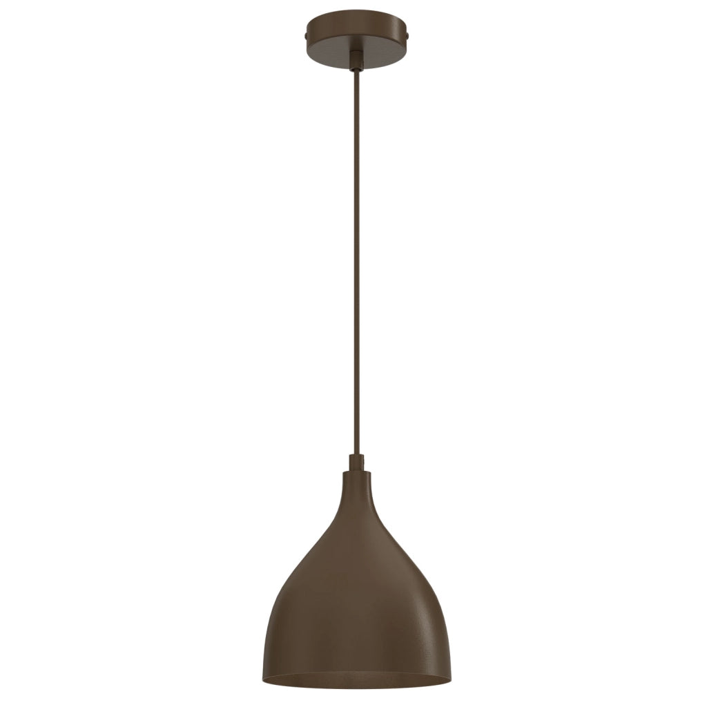 Lampada a sospensione Noak classic calice bronzo 1xE27