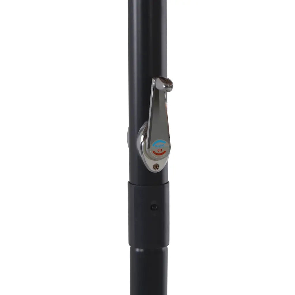 Ombrellone da Giardino con Base Portatile Rosso 276325