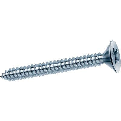 VITE AUTOFILETTANTE TSP MUSTAD - CAVA PH ZINCATA BIANCA MM 3,9X38 CF=PZ 500- 1 confezioni