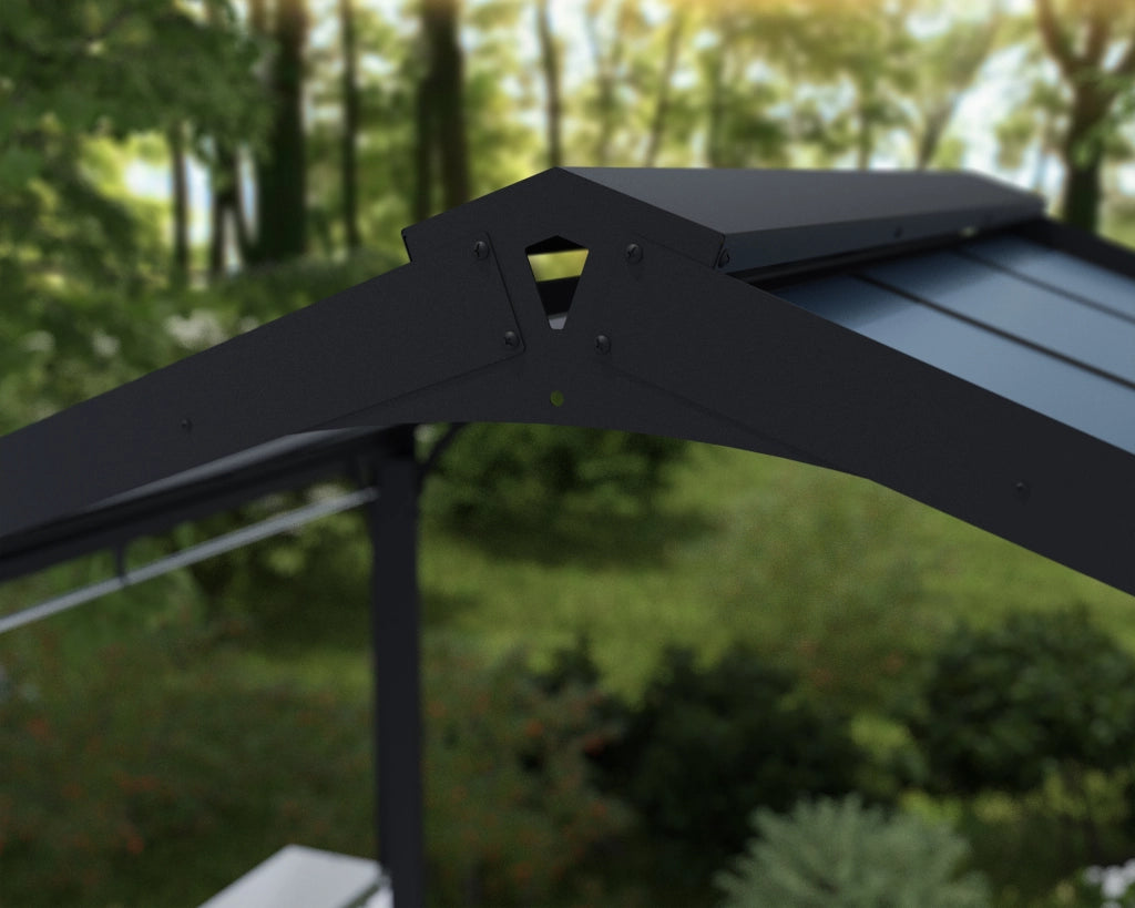 Canopia Austin Gazebo per Barbecue in Alluminio 1.8X2.4 m
