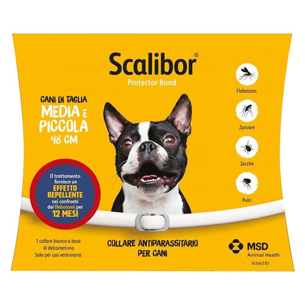 COLLARE ANTIPARASSITARIO PER CANI 'SCALIBOR' cm. 48  - SCALIBOR
