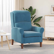 poltrona Blu 76 x 94 x 102 cm Velluto