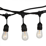 Catenaria 15mt Raccordabile con 15 Attacchi E27 IP65 SKU 3673