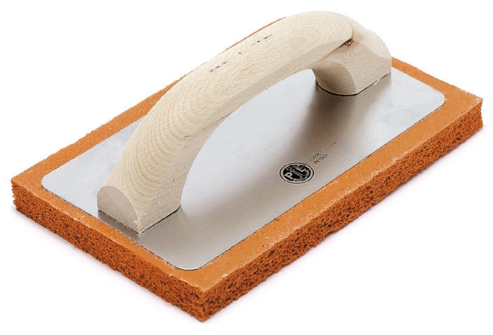 Ancora FRATTAZZO PER INTONACI GOMMA ARANCIONE Grana media art. 820 cm. 21,5x13,5