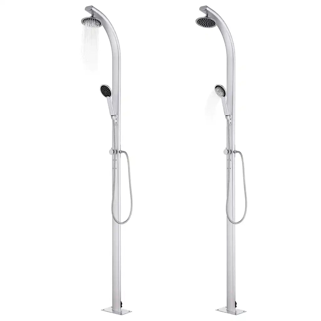 Doccia da Giardino 215 cm in Alluminio 315943