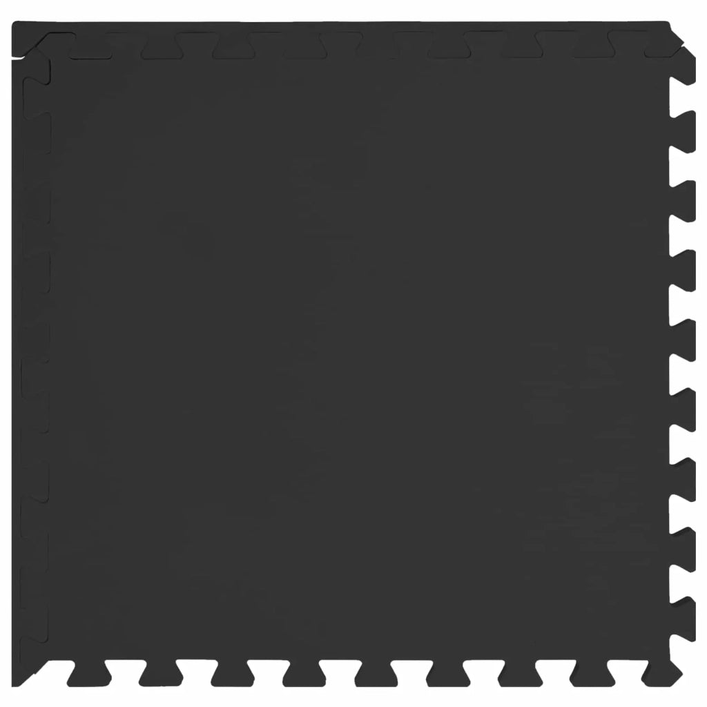 Tappeti 40 pcs Nero 14,4 m² Schiuma EVA 42040724