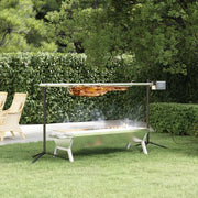 Set Griglia e Vassoio Barbecue Automatico in Acciaio Inox