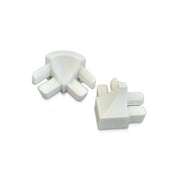 Raccordo per sguscio in plastica bianco : Modello - INTERNO H8MM