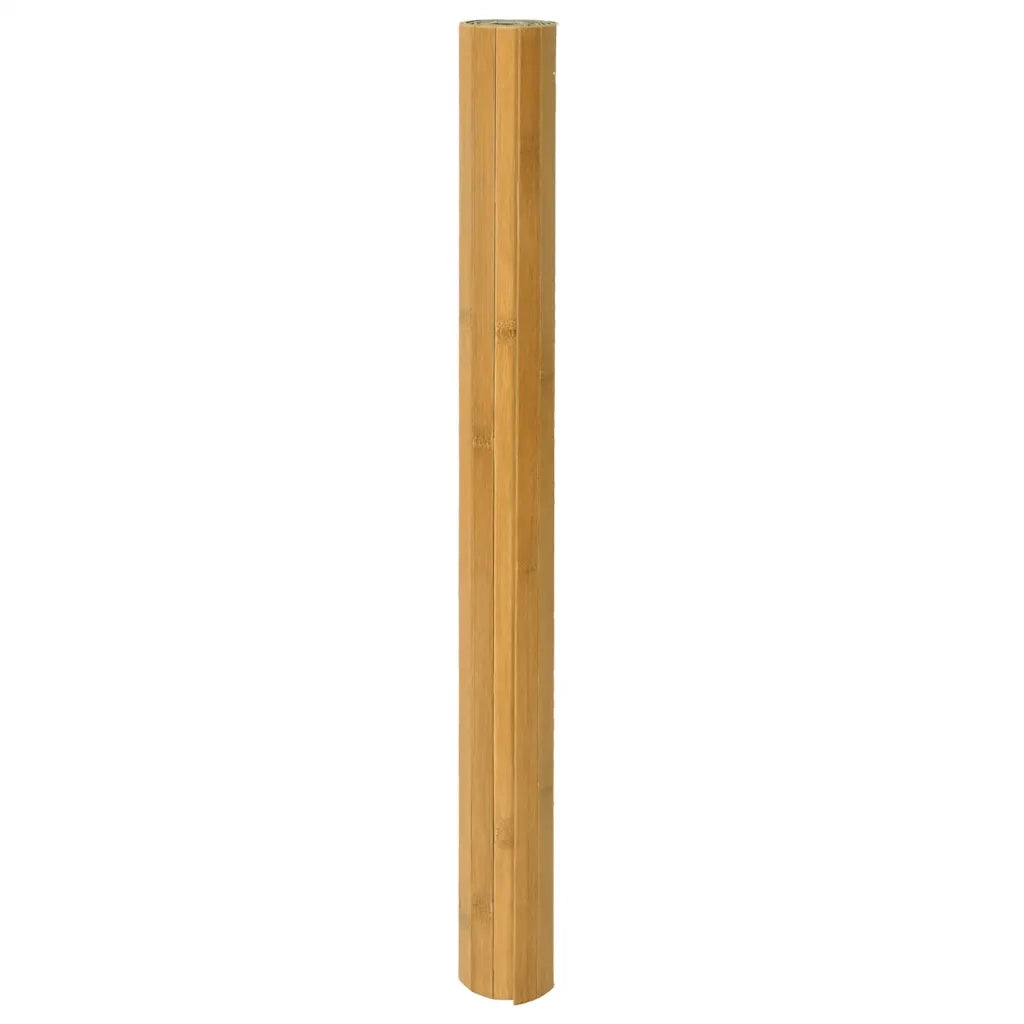 Tappeto Rettangolare Natura 70x100 cm in Bambù 376739