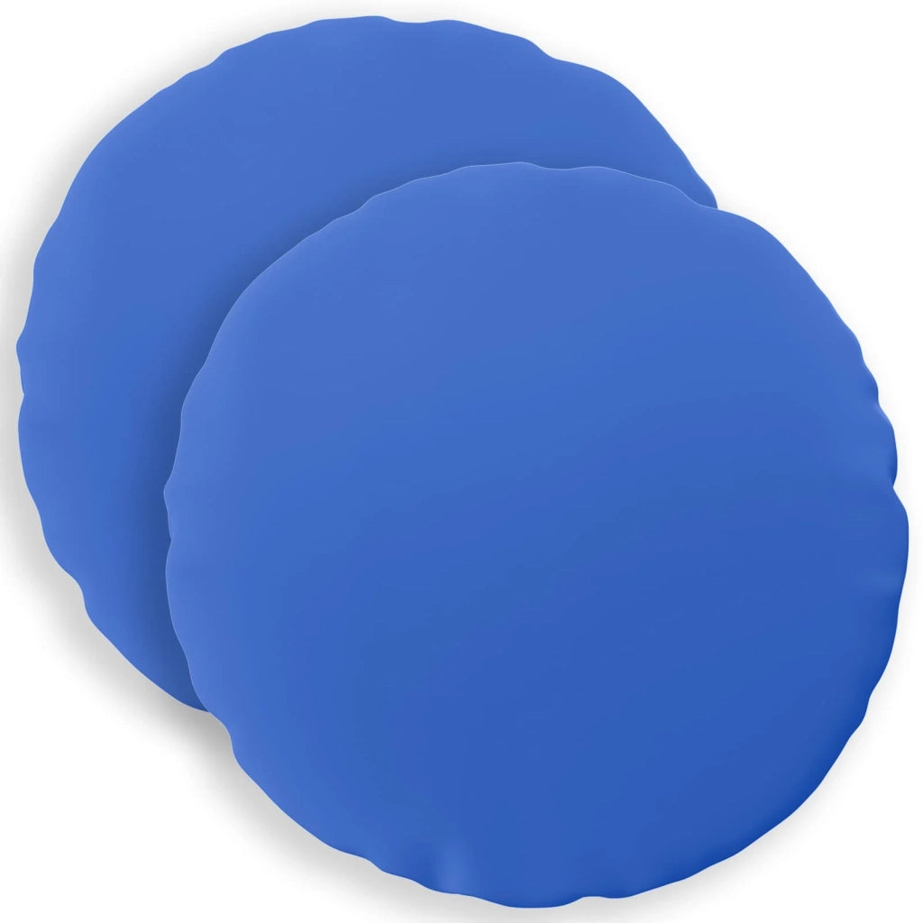 Cuscino con cuscino HEERLEN 2 pz Blu Reale Poliestere 929151