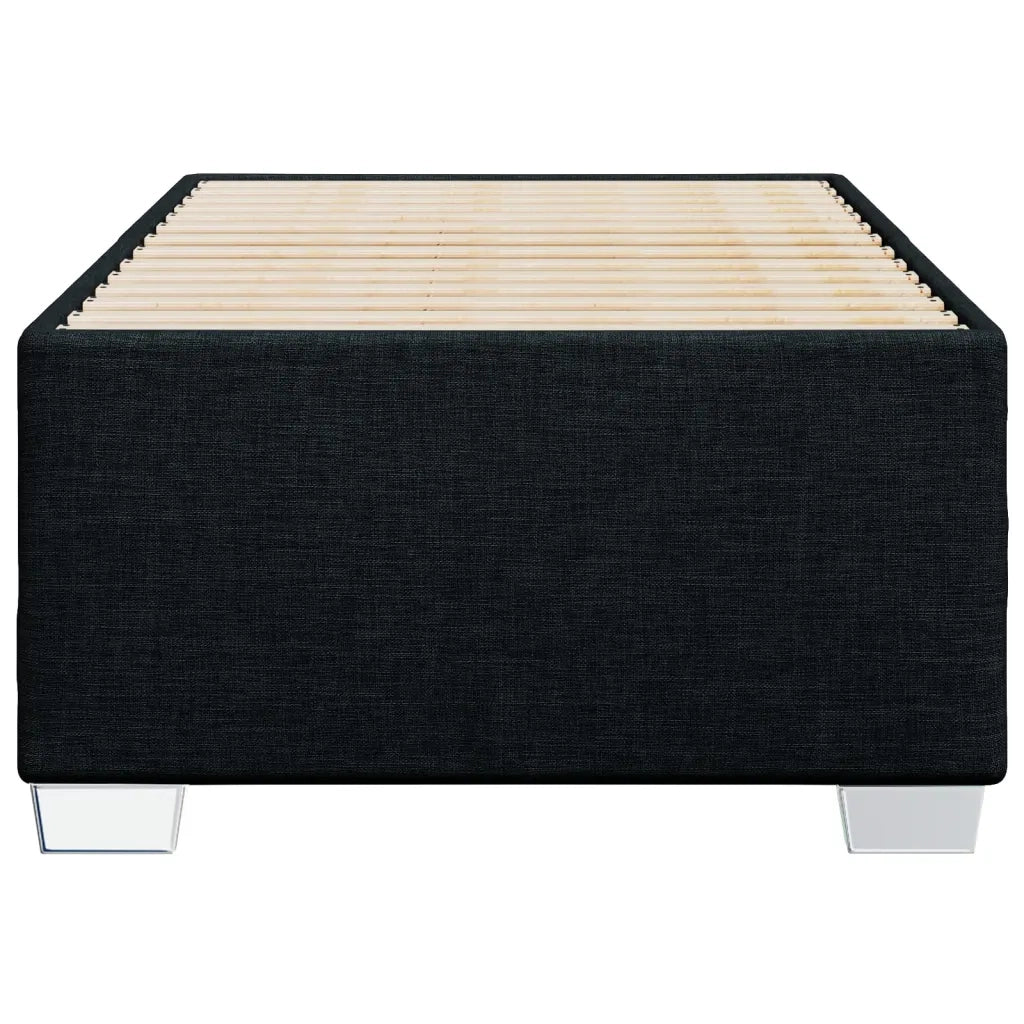 Giroletto senza Materasso Nero 90x190 cm in Tessuto 3284438