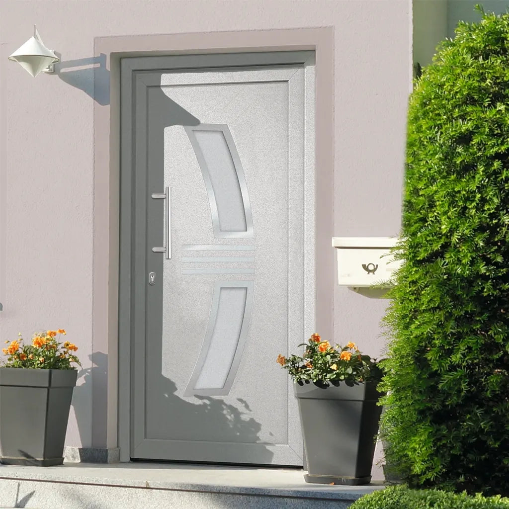 Porta di Ingresso Bianca 88x200 cm 3057560