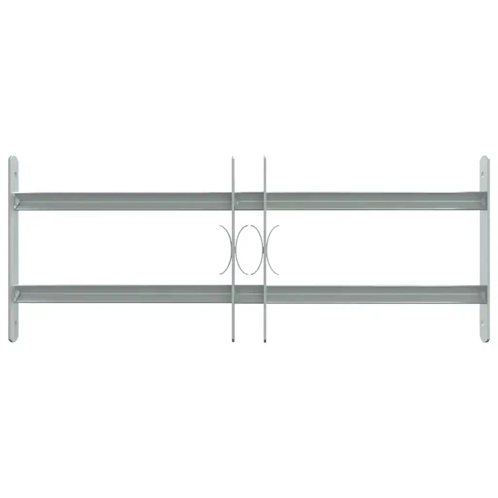 Grate per Finestre Regolabili 2 Barre Trasversali 500-650 mm 141379