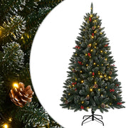Albero di Natale Artificiale con 300 LED 210 cm 3315756