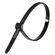 FASCETTA DI CABLAGGIO mm 3,6x360 - nera - 100 pezzi- IDEAL STAR