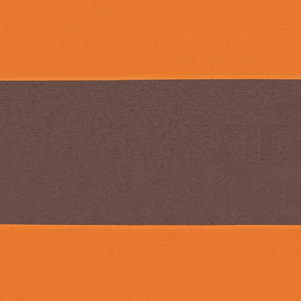 Schermo da balcone | Paravento da Balcone Arancione e Marrone 100 x 1000 cm