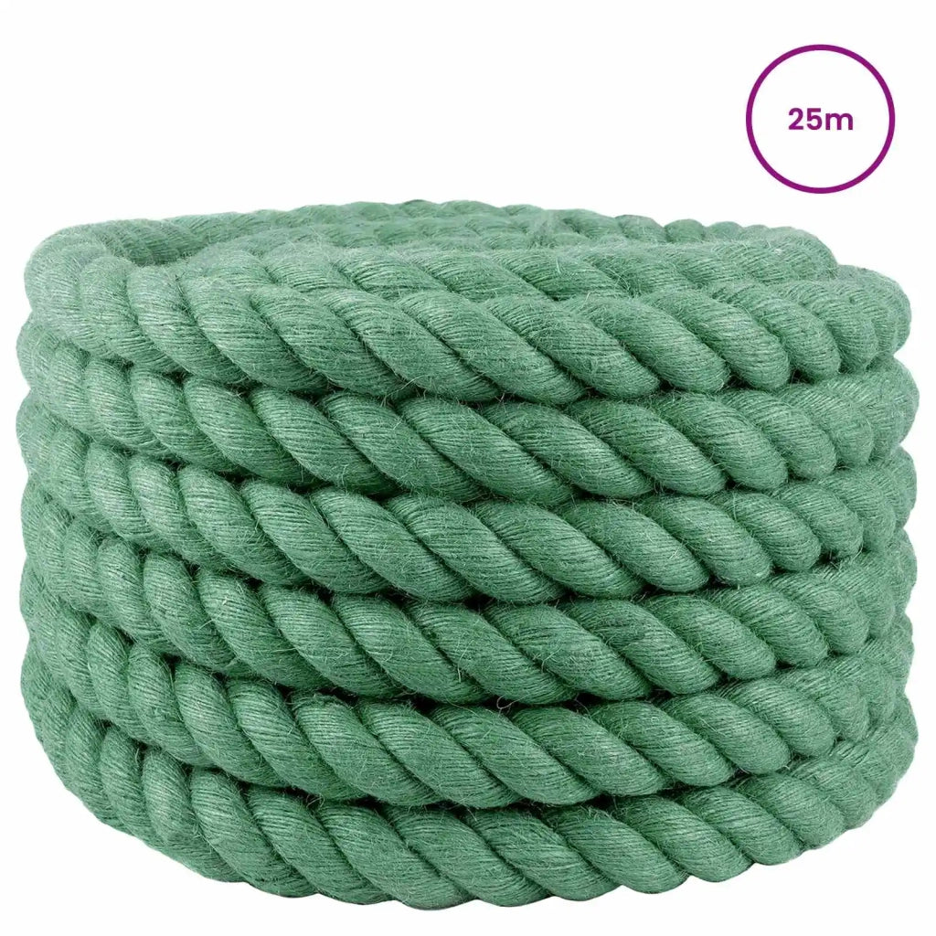 Corda di Juta 36 mm Verde 100% juta Tossa 42011785