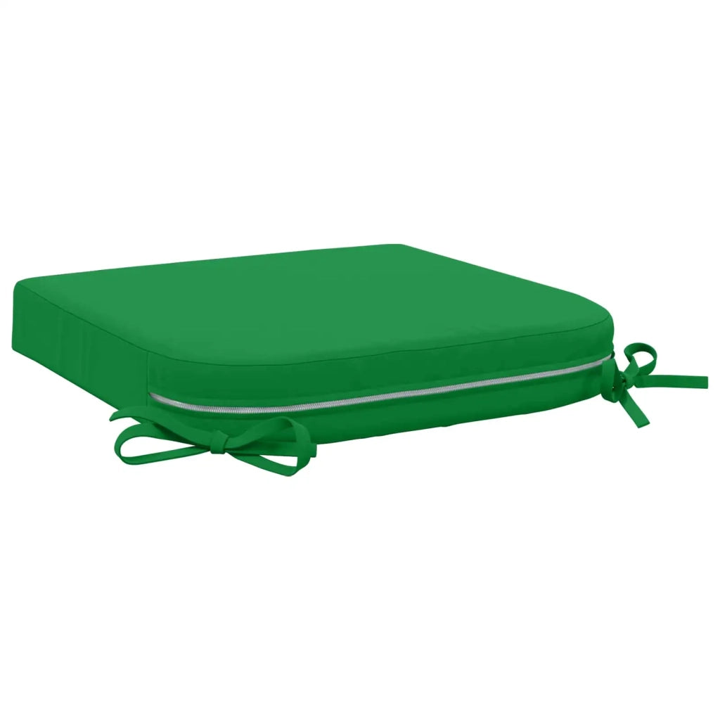 Cuscini per sedile a 4 pezzi SOEST 4 pz 100% Poliestere Verde 945264