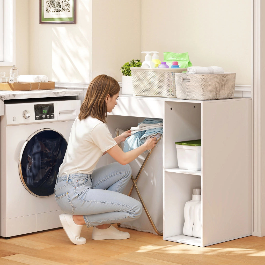 Mobile Lavatrice ¨C Xylo ¨C Bianco 60x60x30 cm
