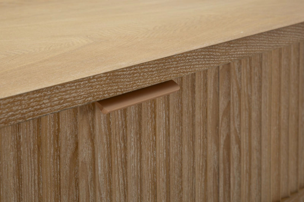 Console Goteborg 110x40x80 cm in Abete e MDF e Ferro