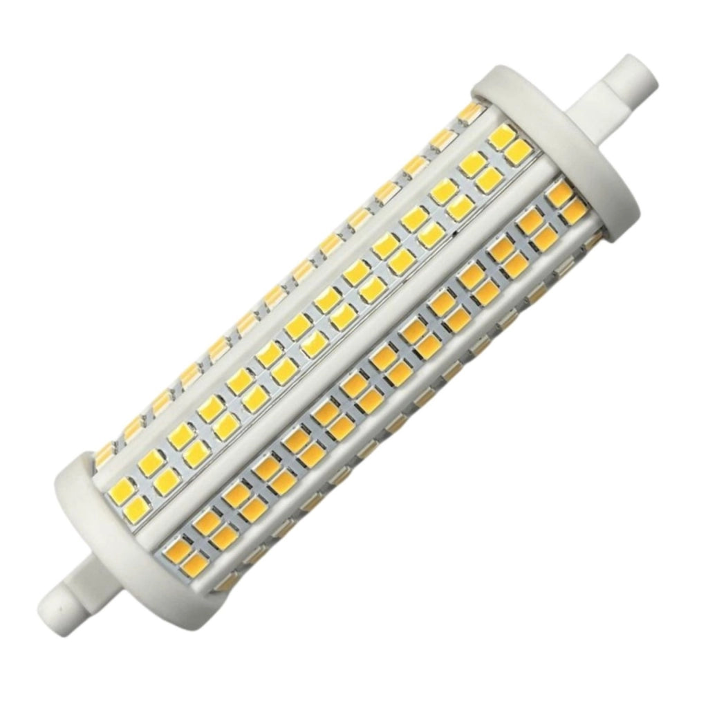 Lampadina Led R7S 118mm SMD 220V 20W 140LM/W Bianco Freddo 6000K >80 360° Triac Dimmer IP20 2800 Lumen