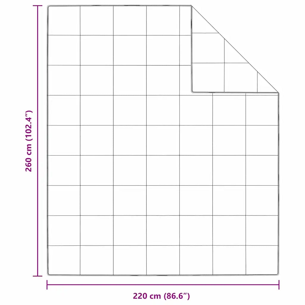 Duvet Invernale Bianco 260 x 220 cm Piuma 42007661