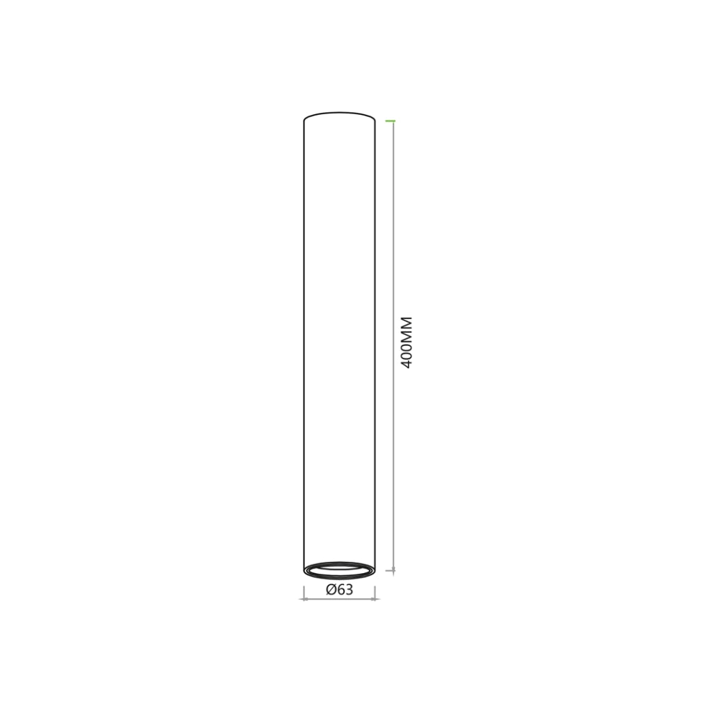 Spot soffitto oro tondo 40 cm GU10 8W Genesis Milagro