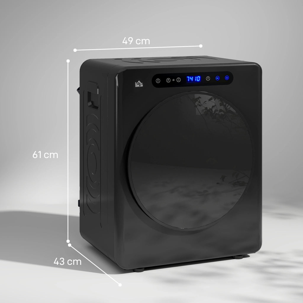 Asciugabiancheria 6 programmi 5kg ¨C zephmum ¨C 40-60¡ãC touch nero
