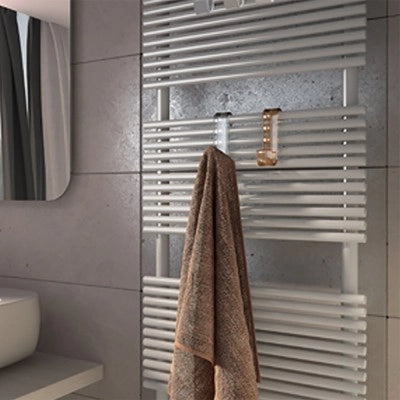 Appendino singolo per termoarredo Gedy serie Merlino in ABS cromato