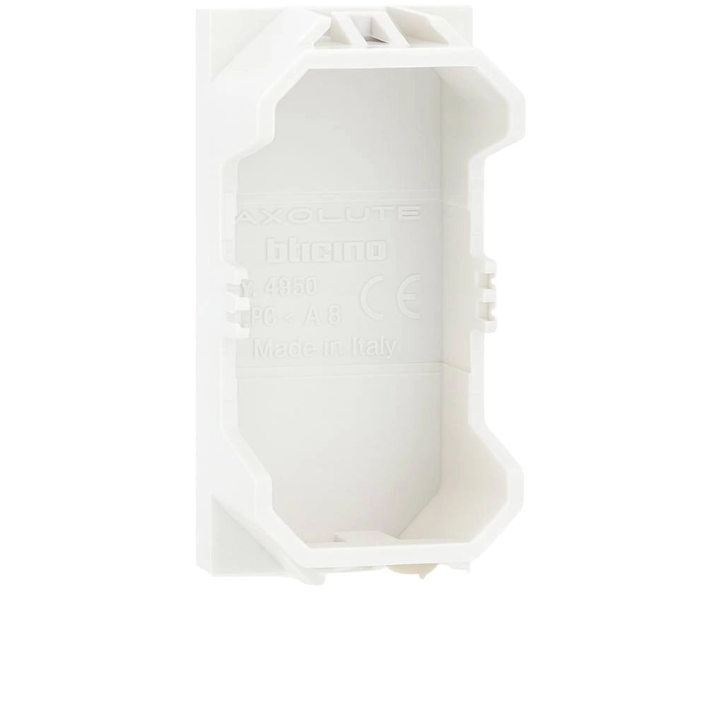 Bticino axolute falso polo 1 modulo per installazioni ordinate *** colore bianco, confezione 1