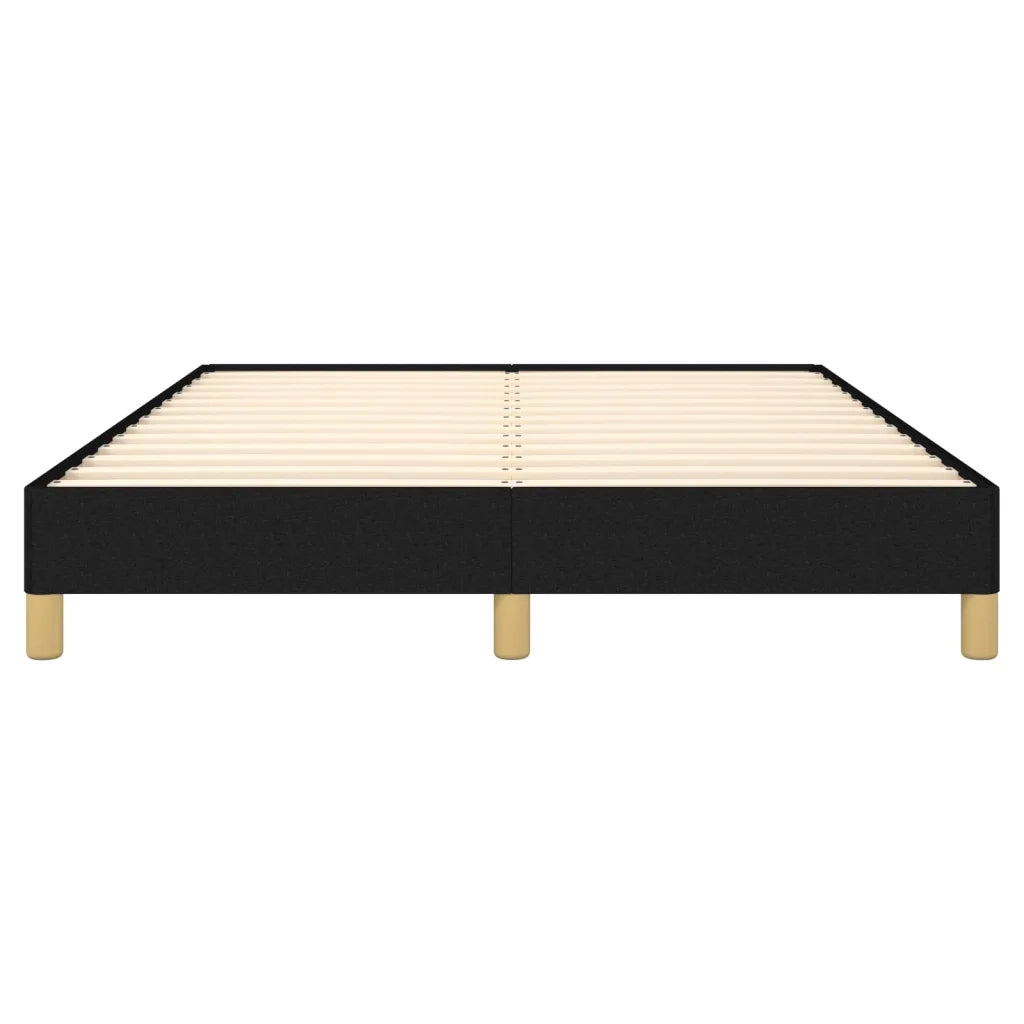 Giroletto senza Materasso Nero 140x200 cm in Tessuto 346820