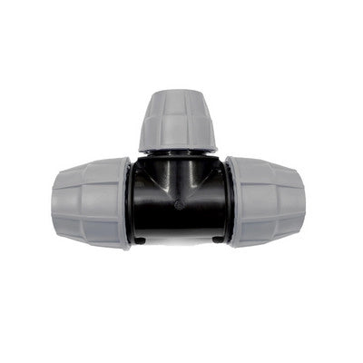 TEE RIDOTTO A 90  ° IKARO RACCORDO PER POLIETILENE- 25 x 20 x 25- IKARO- pezzi 1