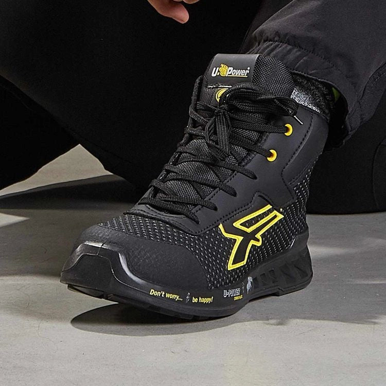 Scarpe Antinfortunistica Alte S3 Src Redleve Joe Colore Nero Misura 40 U
