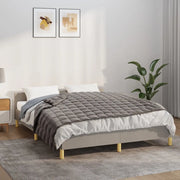 Coperta Ponderata Grigia 122x183 cm 5 kg in Tessuto 3154829